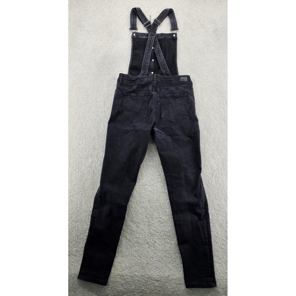 Celebrity Pink Women's Blue Jean Overalls Size L Denim, Dark skinny - Picture 3 of 10